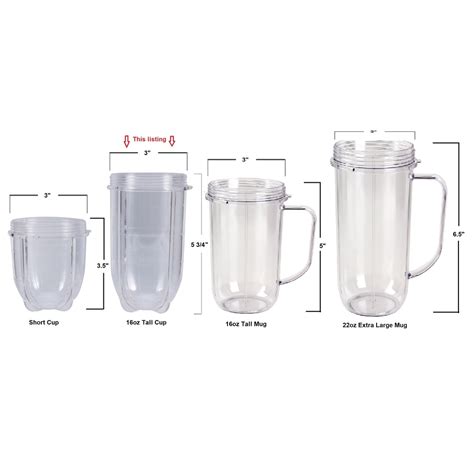 Exploring the Different Sizes of Magic Bullet Cups: A Buyer's Guide